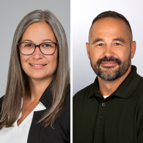 Headshots of this year's commencement speakers