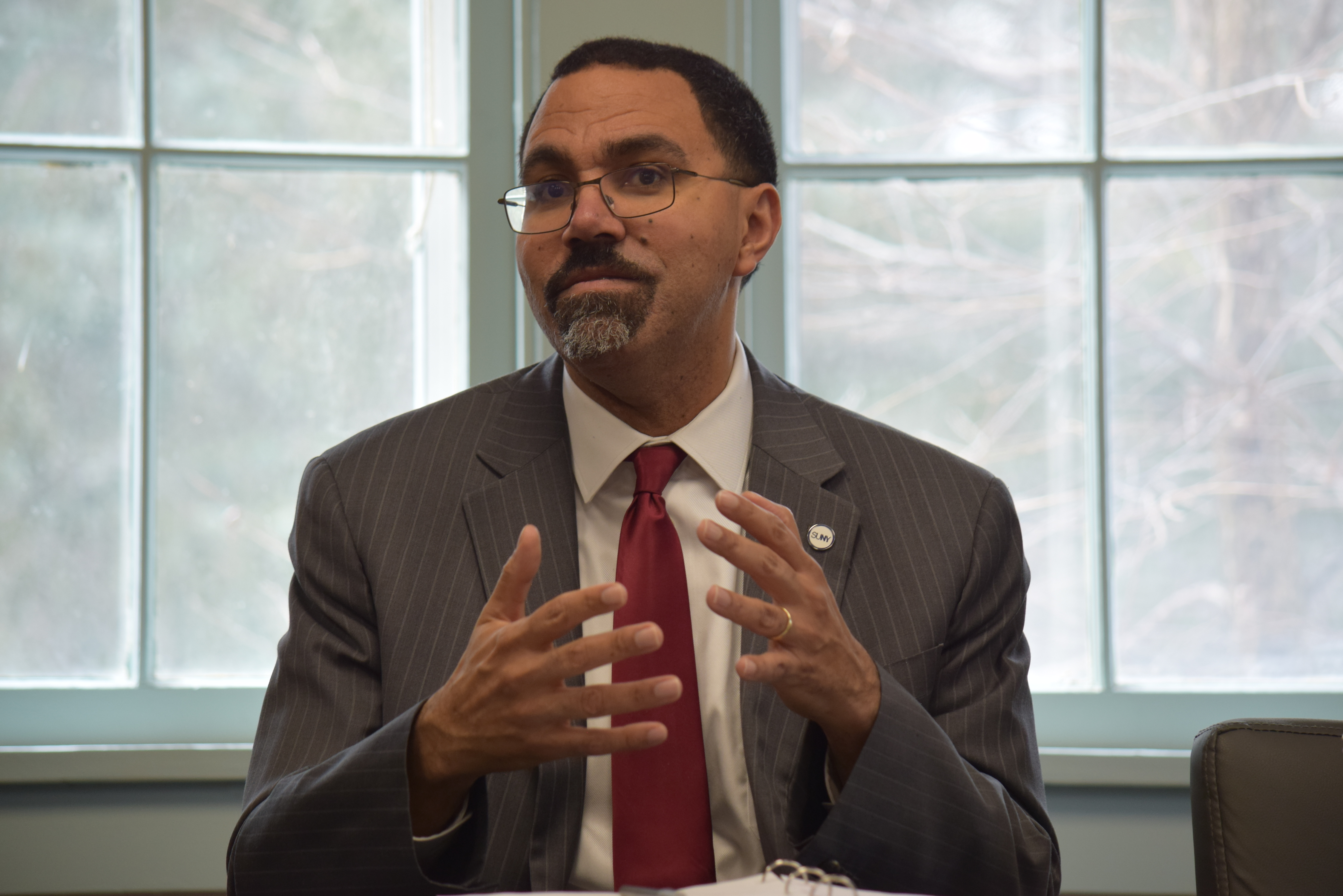 SUNY Chancellor John King visits North Country