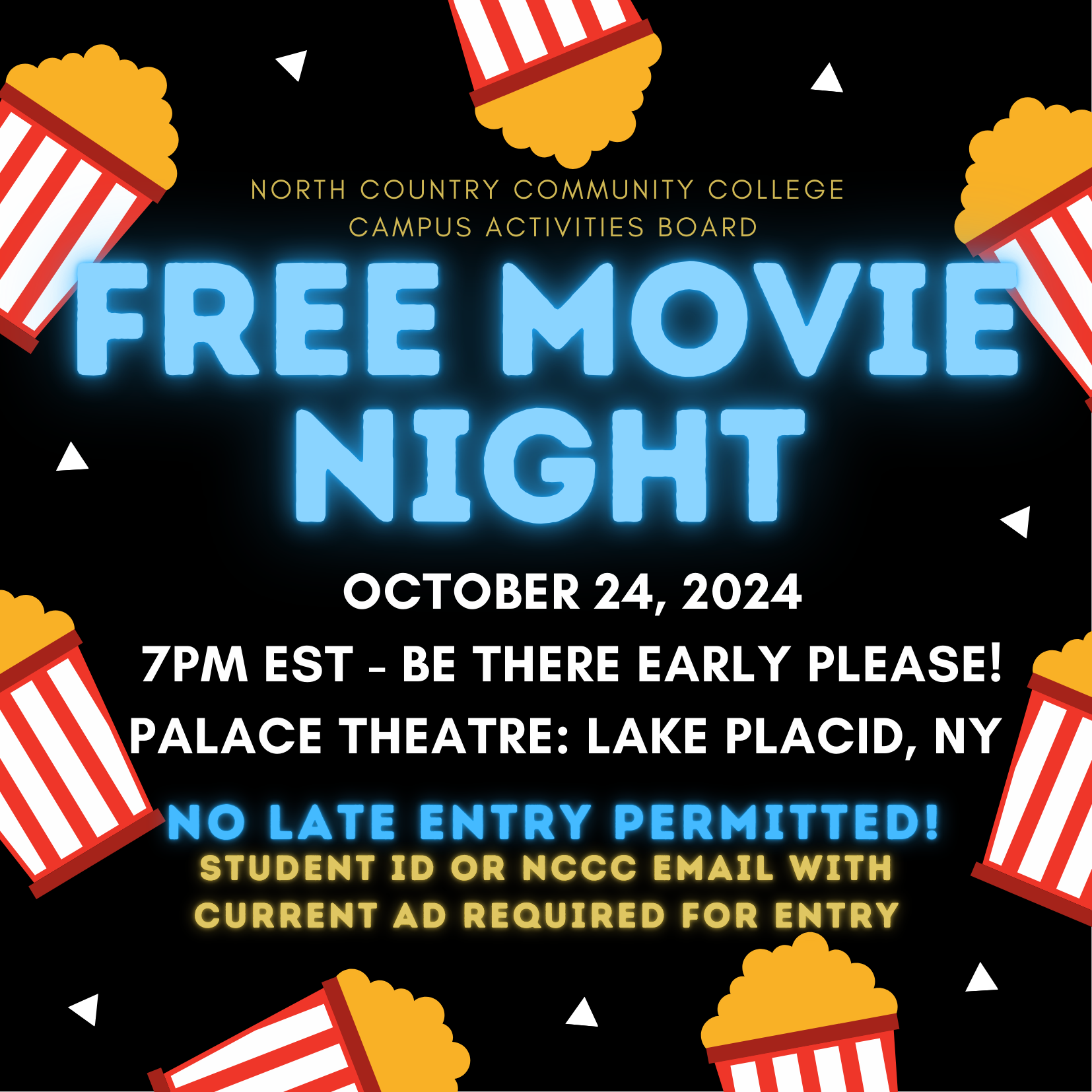 Free Movie Night in Lake Placid