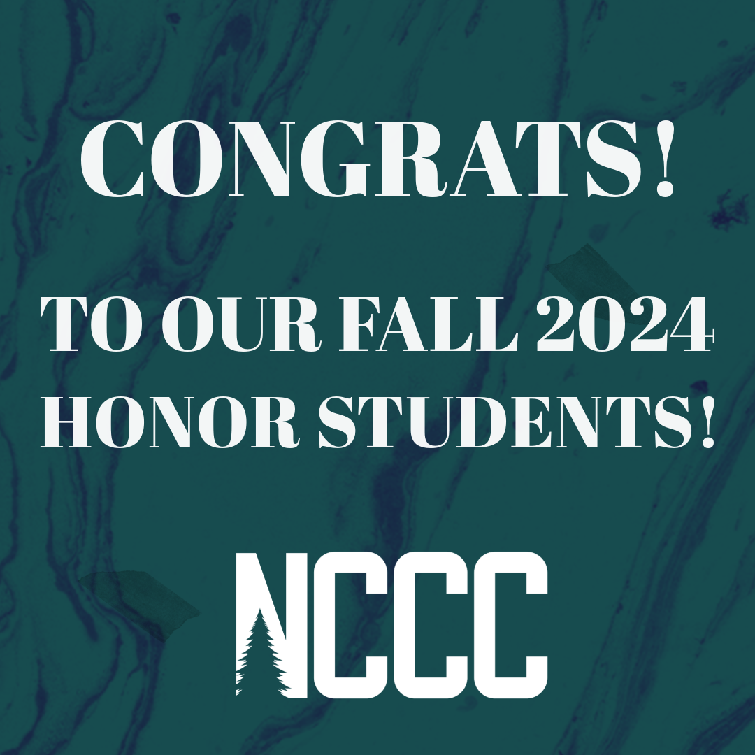 A graphic that says Congrats to our Fall 2024 Honor Students