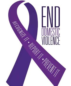 End Domestic Violence ribbon