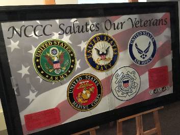 Veterans Display in Malone