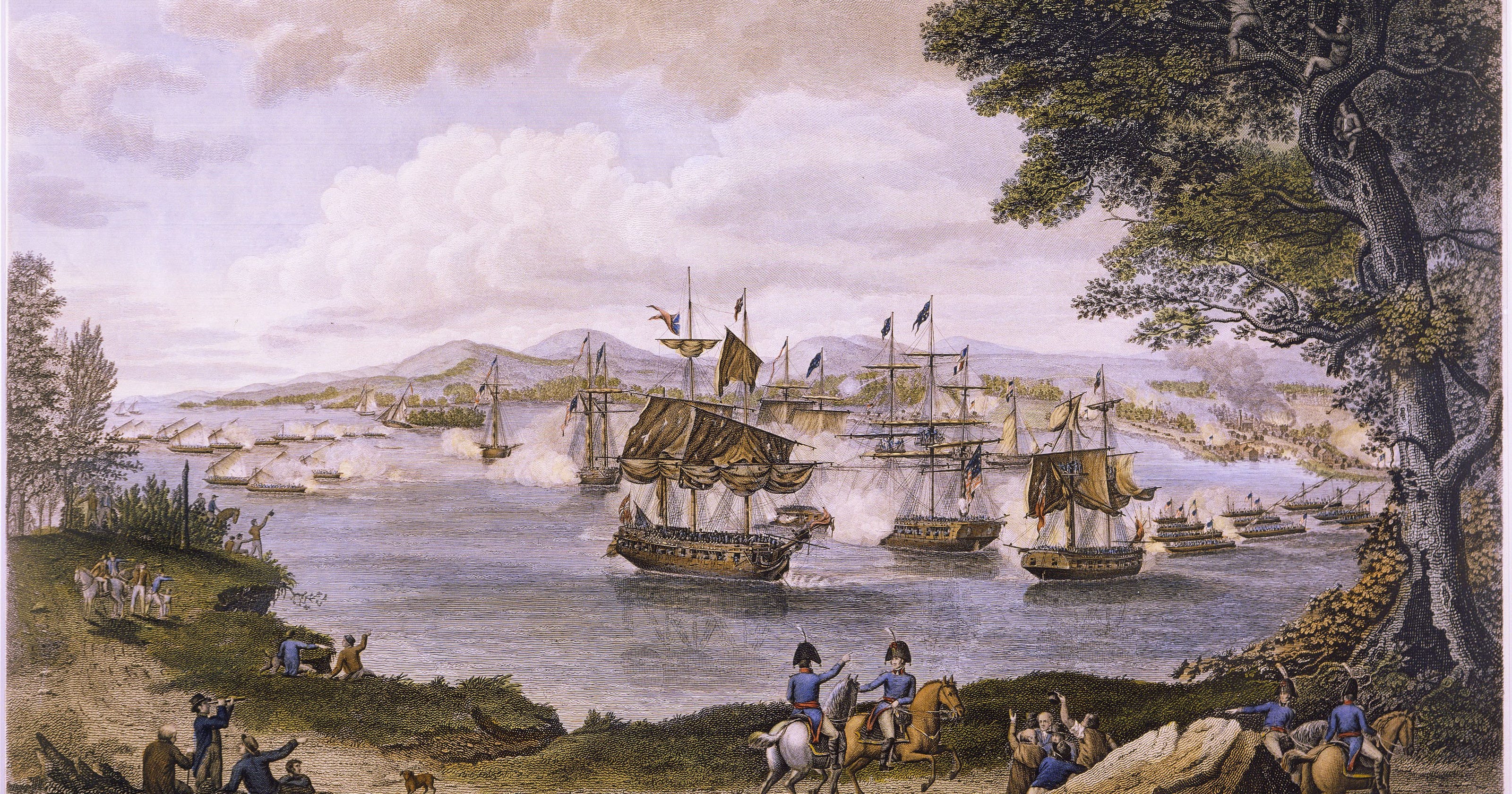 Picture of the Battle of Plattsburgh